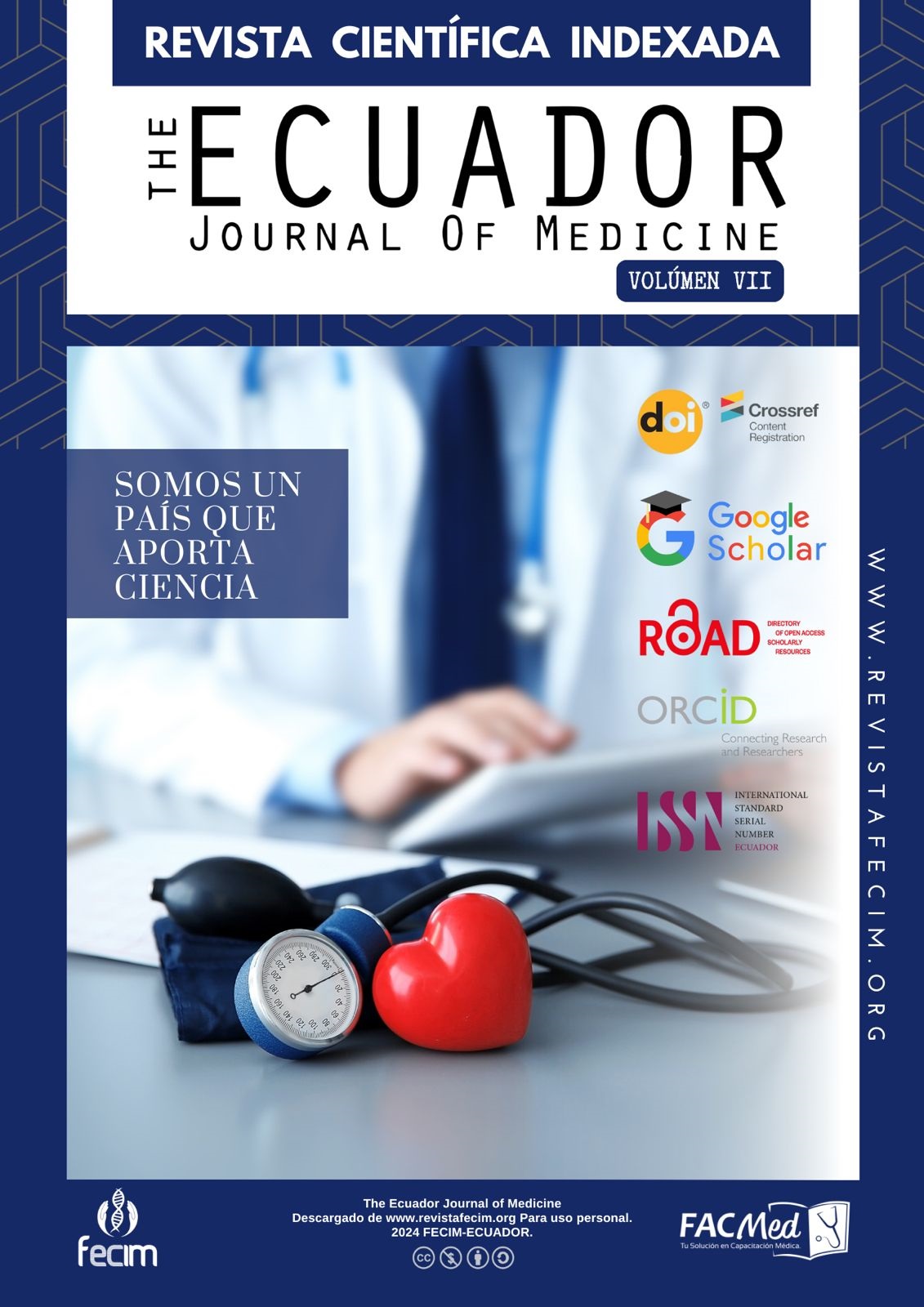 					Ver Vol. 7 Núm. 1 (2024): The Ecuador Journal of Medicine.
				