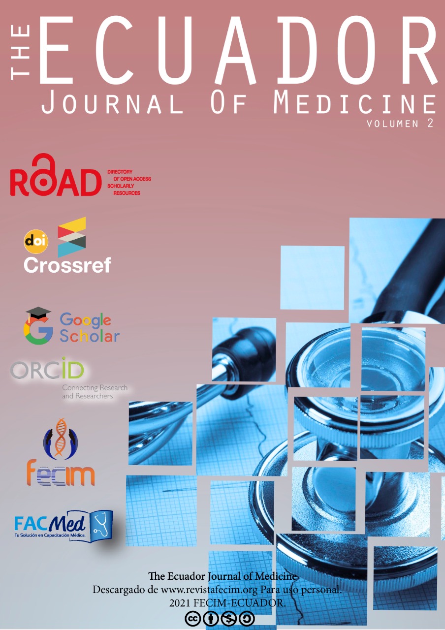 					Ver Vol. 2 Núm. 2 (2021): The Ecuador Journal of Medicine, (Julio 2021).
				